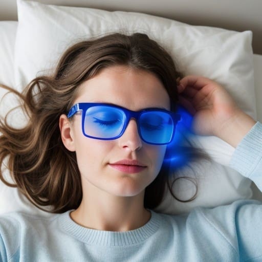 why do blue light glasses make me sleepy